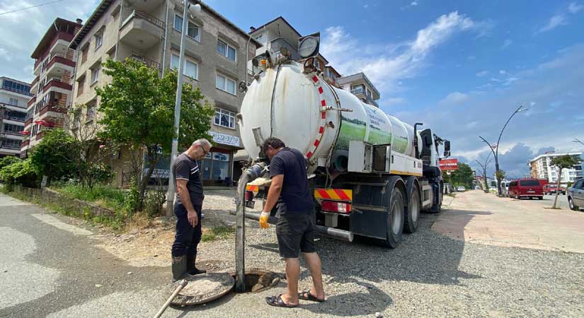 Bulancak Belediyesi tüm birimleriyle sahada