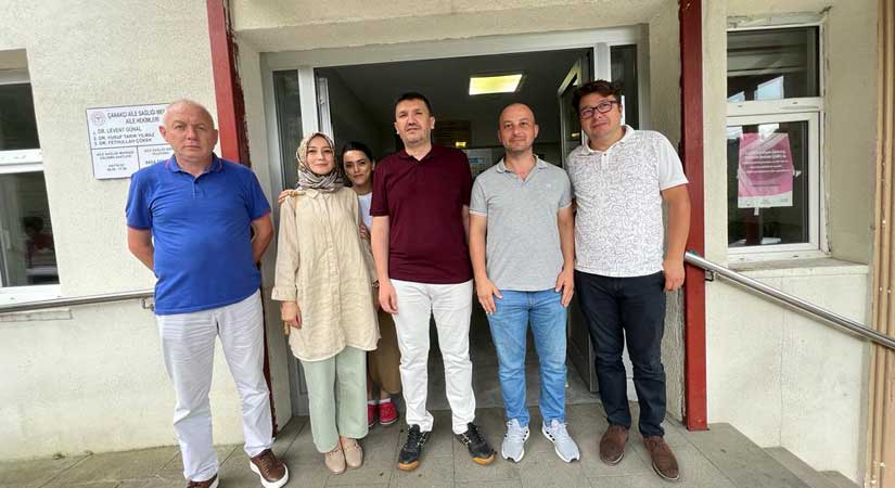 Sağlık kurumlarına ziyaretler sürüyor