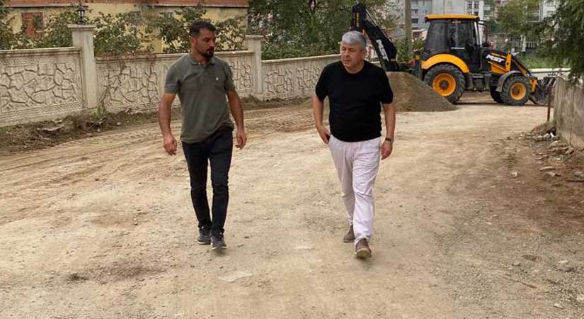 Espiye’de üstyapı atağı