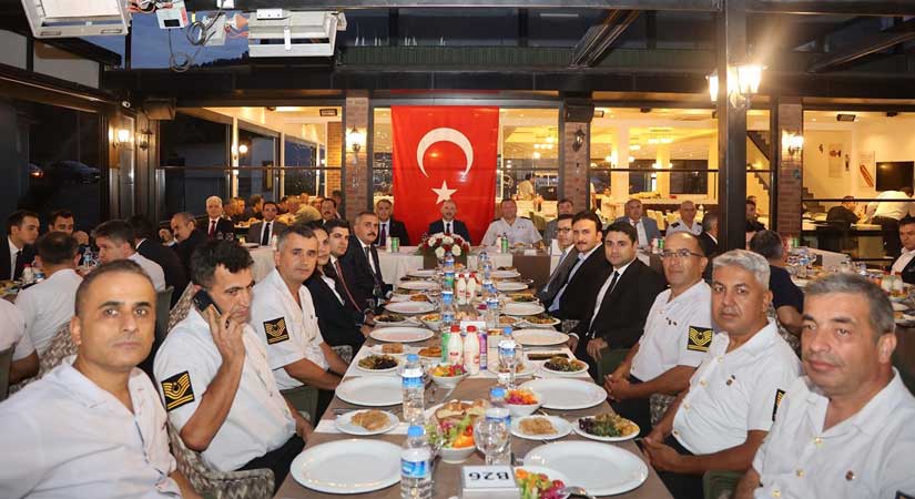 Veda yemeği düzenlendi