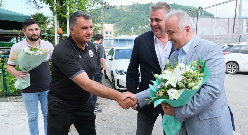 Giresunspor’un ziyaretçileri arttı