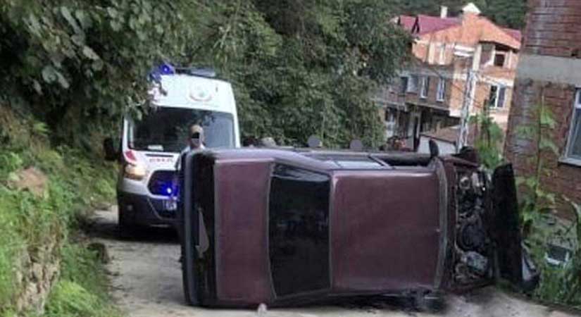 Güce’de talihsiz kaza!