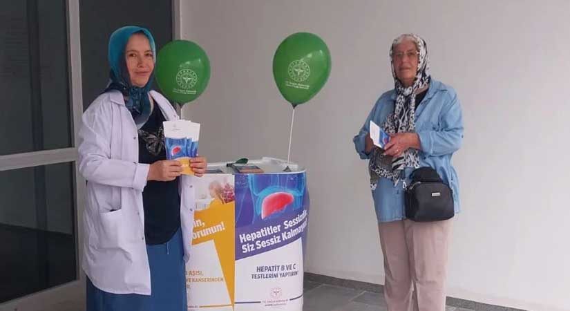 Vatandaşlar, Hepatit hakkında bilgilendirildi