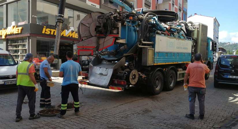 İBB ekipleri Eynesil’de