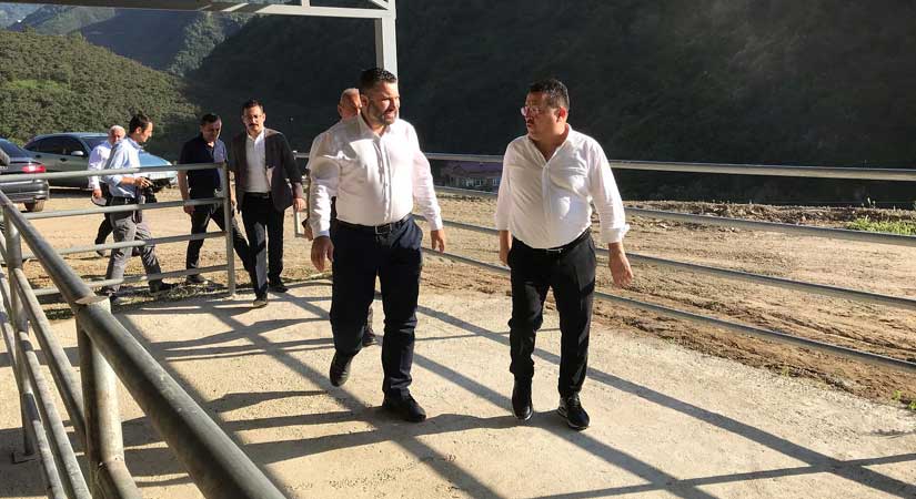 Bakan Yardımcısı İnan, Dereli’yi ziyaret etti