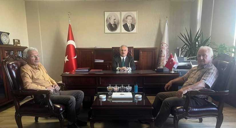 Giresunlu bürokratlarla görüştü