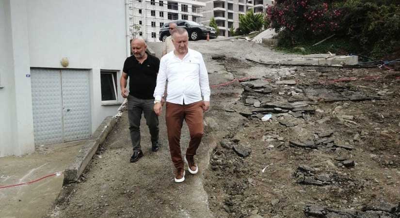 Başkan Emür çalışmaları inceledi