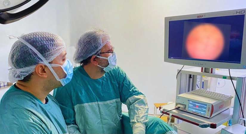 Yapay mesane ameliyatı Giresun’da yapılabiliyor