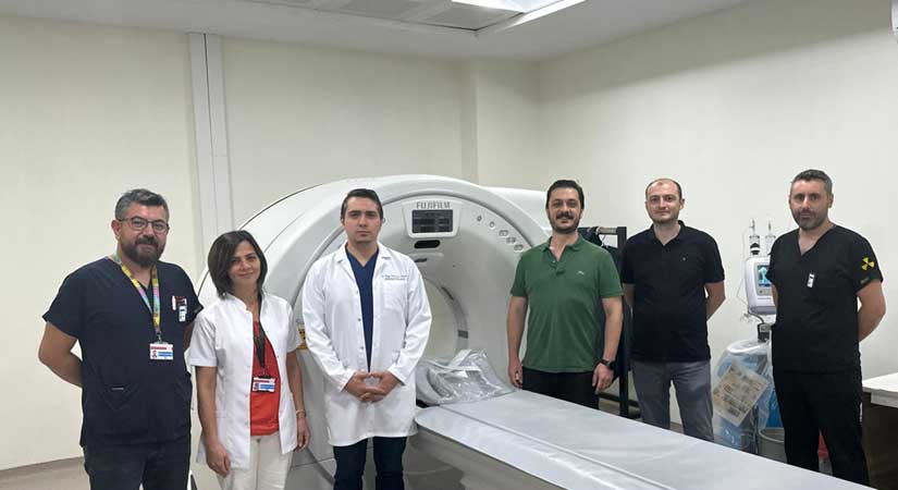 Yeni tomografi cihazı hizmette