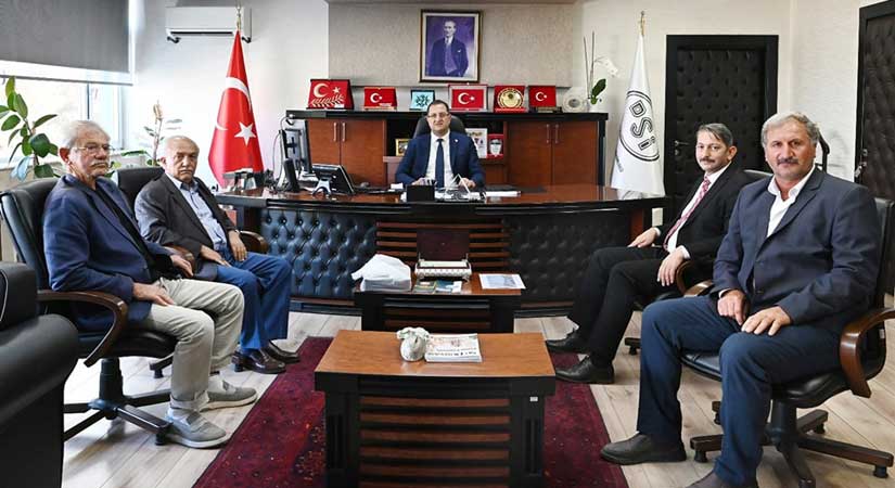 Çamoluk heyetinden DSİ Bölge Müdürlüğüne ziyaret