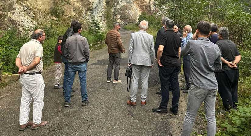 Ericek grup yolunu incelediler