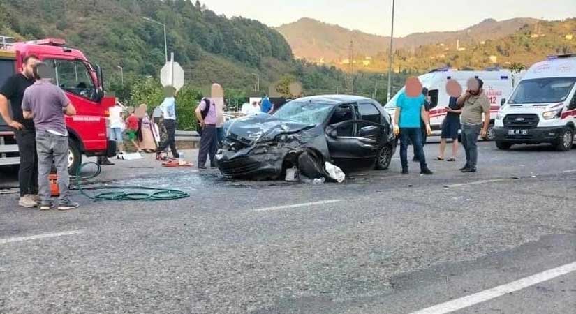 Espiye – Yağlıdere yolunda kaza; 1 ölü