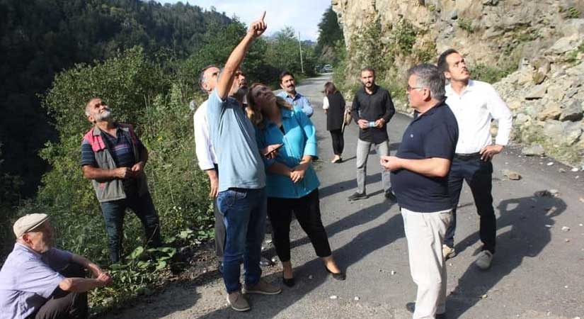 Gezmiş, Ericek’te incelemelerde bulundu