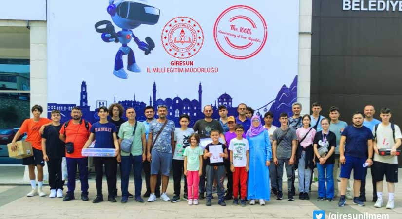 Hedef uluslararası robot yarışmasında derece