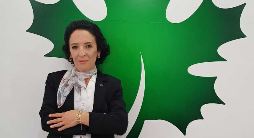 Gelecek Partisi Merkez ilçe başkanlığına kadın başkan
