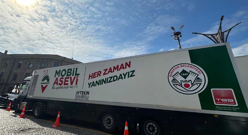 Giresun Belediyesinden Mobil Aşevi