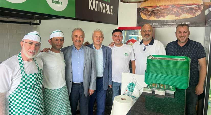 Elmas ve Temür’den ilçe ziyareti