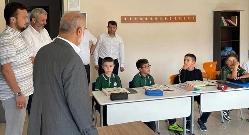 Proje İmam Hatip Ortaokulu’nda eğitim sürüyor