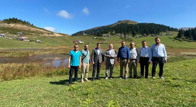 Temür, Gölyanı Yaylasında incelemelerde bulundu