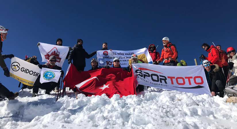 Cumhuriyetin 100. Yılı için tırmandılar