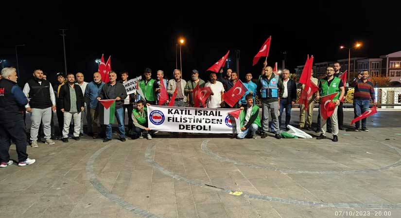 Giresun’dan Filistin’e destek