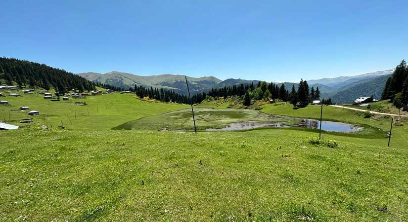 Gölyanı göletine su bağlandı