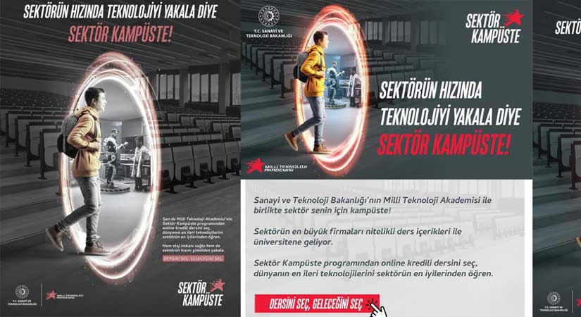 GRÜ Sektör Kampüste Programı’nın paydaşı oldu