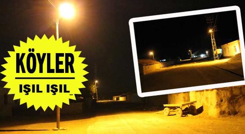 İl Özel İdaresi 548 köyü aydınlatıyor