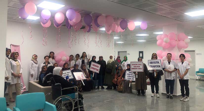 Kanser taraması yapıldı