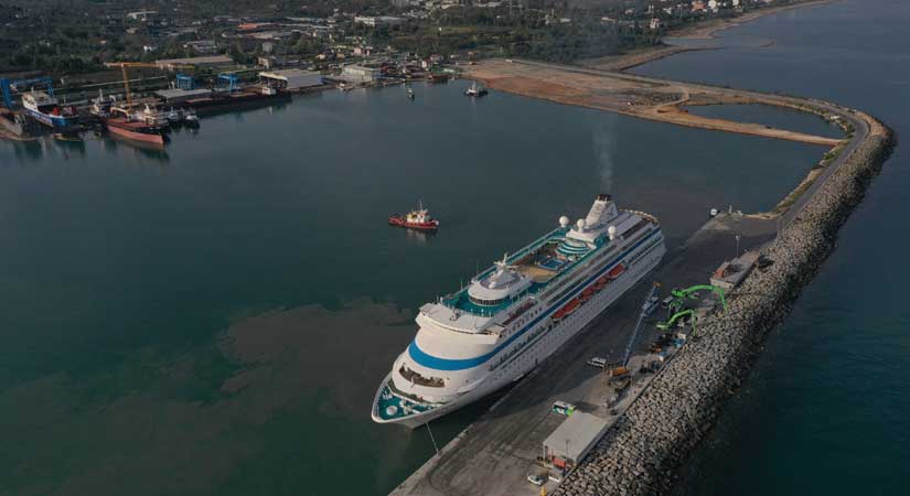 Dev kruvaziyer gemileri Ordu’yu pas geçmiyor