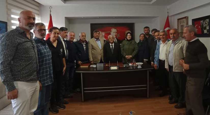 MHP il başkanı Karaosmanoğlu’na ziyaret