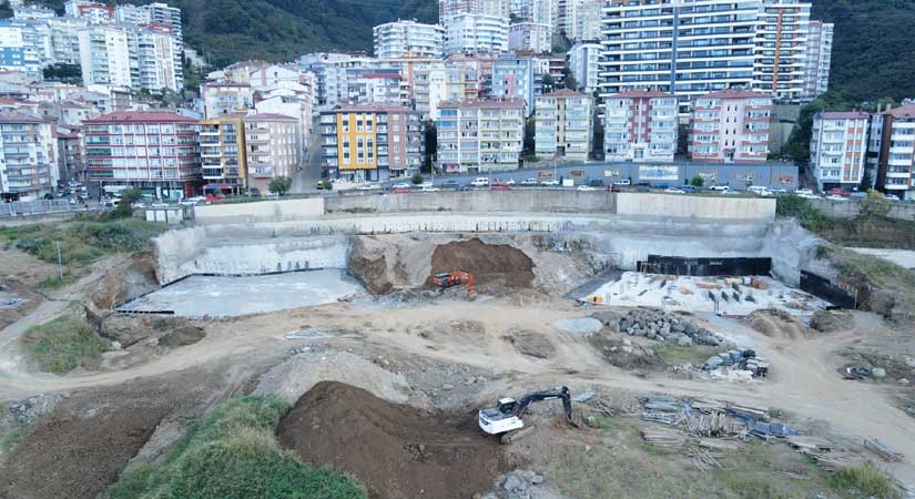 Millet Bahçesi’nin yapımı hız kazandı