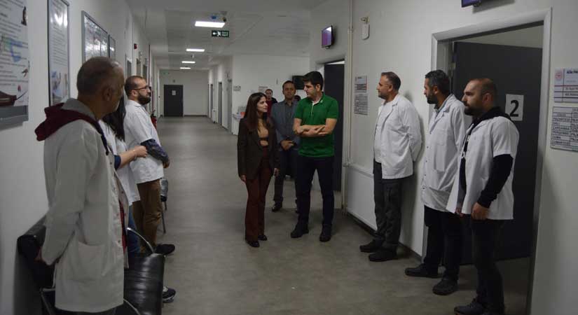 Kaymakam Ünlü’den sağlık tesisine ziyaret