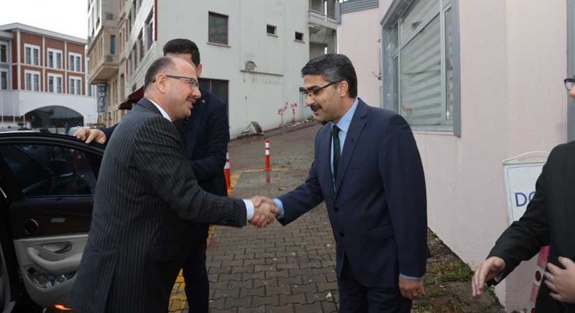 DOKA ve KOSGEB faaliyetleri hakkında bilgi aldı