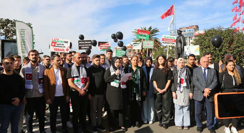 Ak Gençlikten Gazze tepkisi