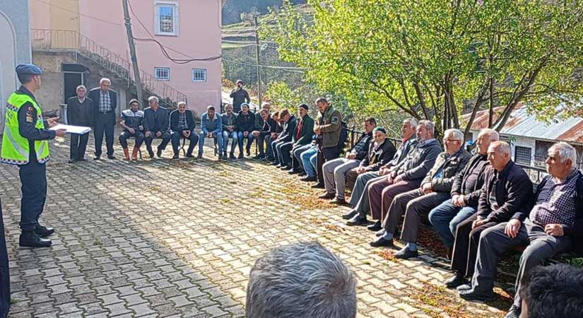 Jandarma’dan trafik eğitimi
