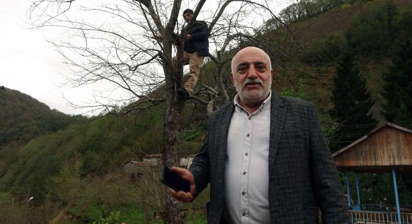 Ambaralan köyünde cep telefonu zulmü bıktırdı