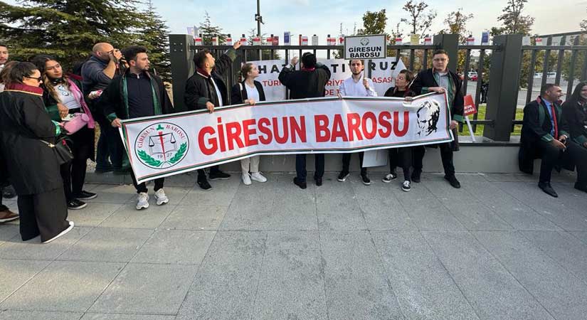 Giresun Barosundan Yargıtay’a tepki!