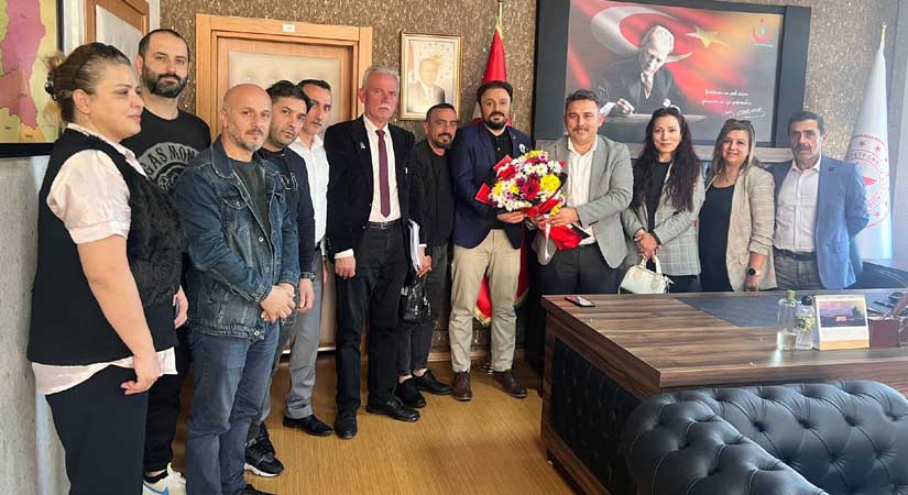 Müdür Bulut’a teşekkür ziyareti