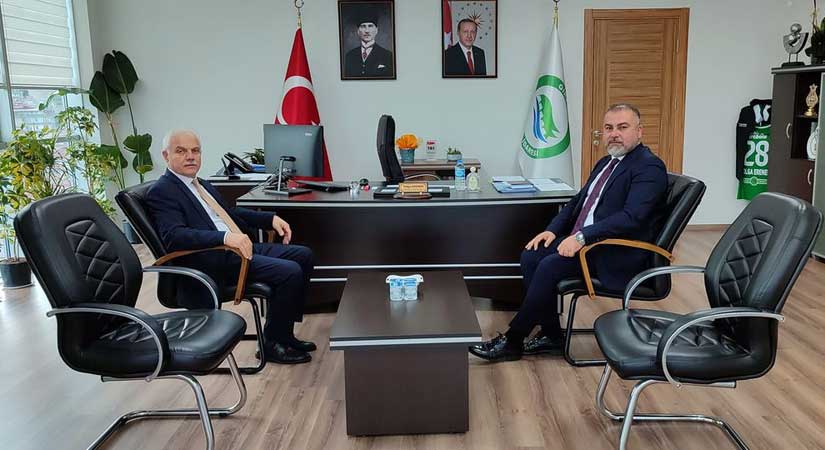 Milletvekili Elmas, Erener ile istişarede bulundu