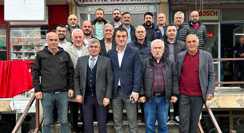 Baba ocağım dediği sanayi Sitesi’nden start verdi