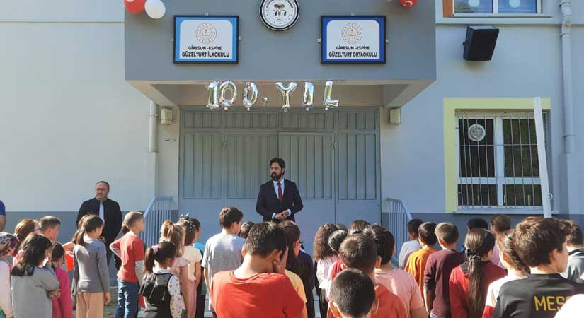 Müftüden okula ziyaret