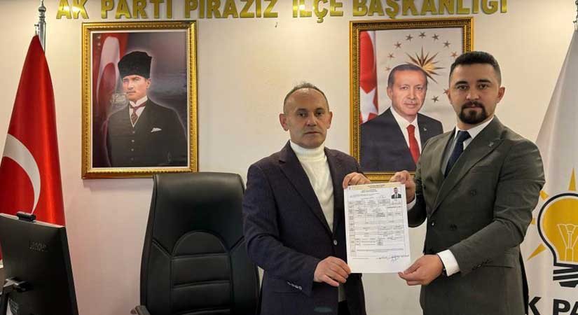 Kahraman Arslan’dan aday adaylığı müracaatı