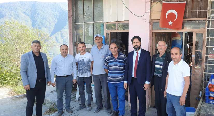 Müftü Gülbe’den köylere ziyaret