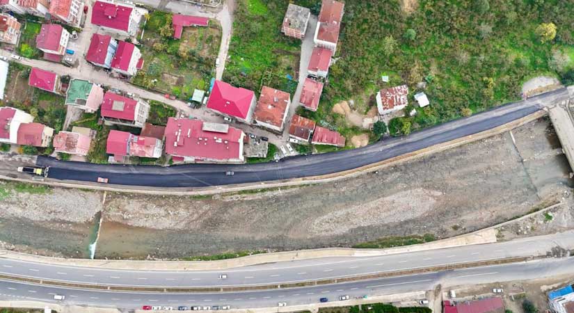 Giresun konforlu ulaşım ağına hızla kavuşuyor