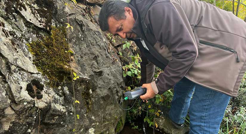 Üç ilçede termal su kaynağı incelemesi yapıldı