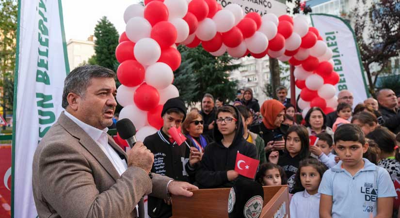 Trafik eğitim parkuru ve çocuk sokağı açıldı