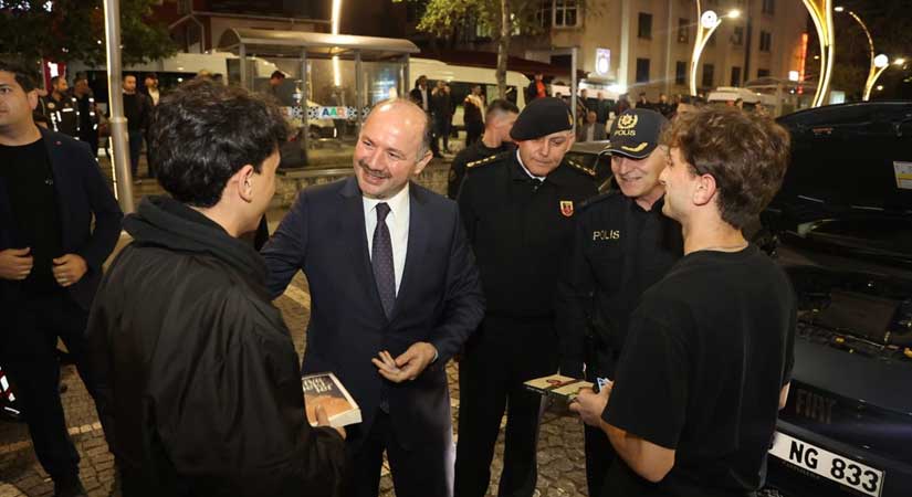 Karşılarında vali görünce şaşırdılar