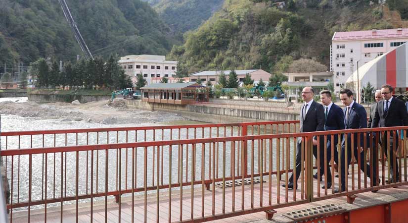 Doğankent’te ziyaret ve incelemelerde bulundu