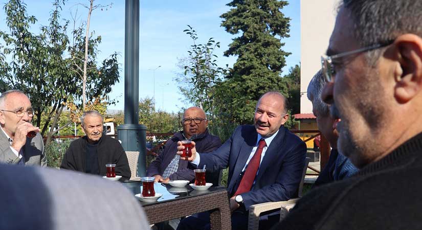 Devletin valisi her yerde halkın arasında!